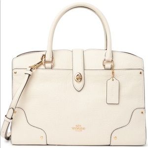 Coach ‘Mercer 30’ Leather Satchel